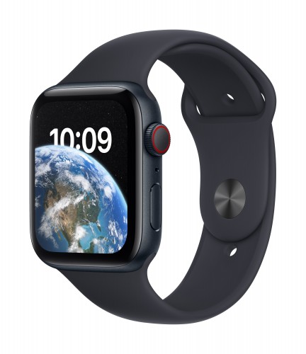 Apple Watch SE GPS + Cellular Midnight Aluminium Case with Midnight Sport Band - Regular