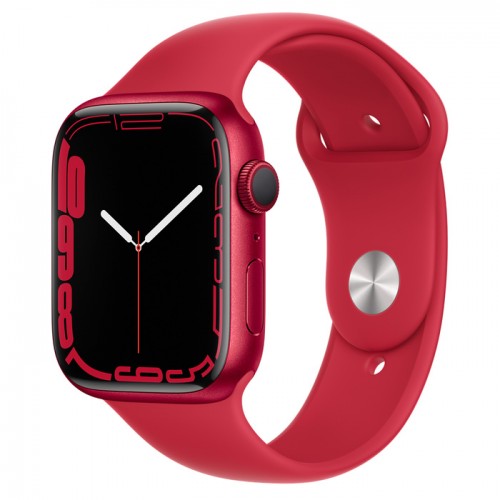 Apple Watch Series 7 GPS (PRODUCT)RED Aluminium Case with (PRODUCT)RED Sport Band - Regular
