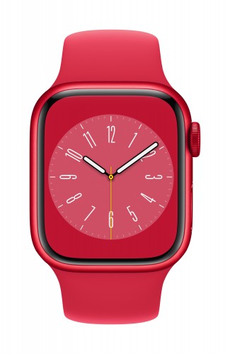 Apple Watch Series 8 GPS + Cellular (PRODUCT)RED Aluminium Case with (PRODUCT)RED Sport Band - Regular | Unicorn Store
