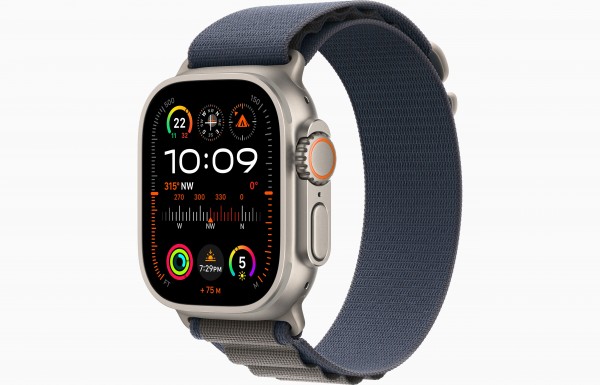 Apple Watch Ultra 2 GPS + Cellular, Titanium Case with Alpine Loop