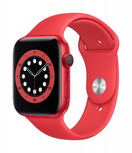 Apple Watch Series 6 GPS + Cellular, 44mm PRODUCT(RED) Aluminium Case with PRODUCT(RED) Sport Band - Regular | Unicorn Store